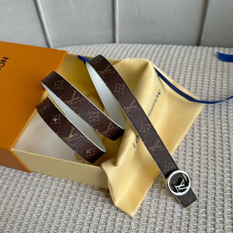 Donkey's new SS23 special limited   Women's belt Width 2cm Customized classic material lined with soft calf leather bottom New open molded logo buckle Multi-color   choice