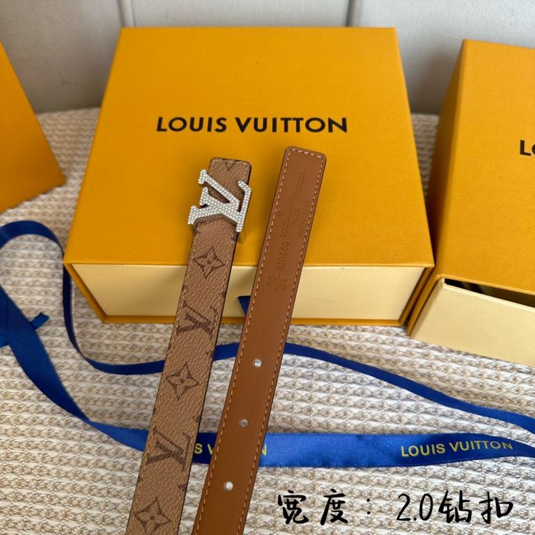 (Picture package )Width 20mm               Donkey New SS23 Special Limited  Women's Belt Classic Color Curry Flower   Pure Color Calfskin Gold and Silver Trim Handmade with Crystals Sparkling. Multi-color