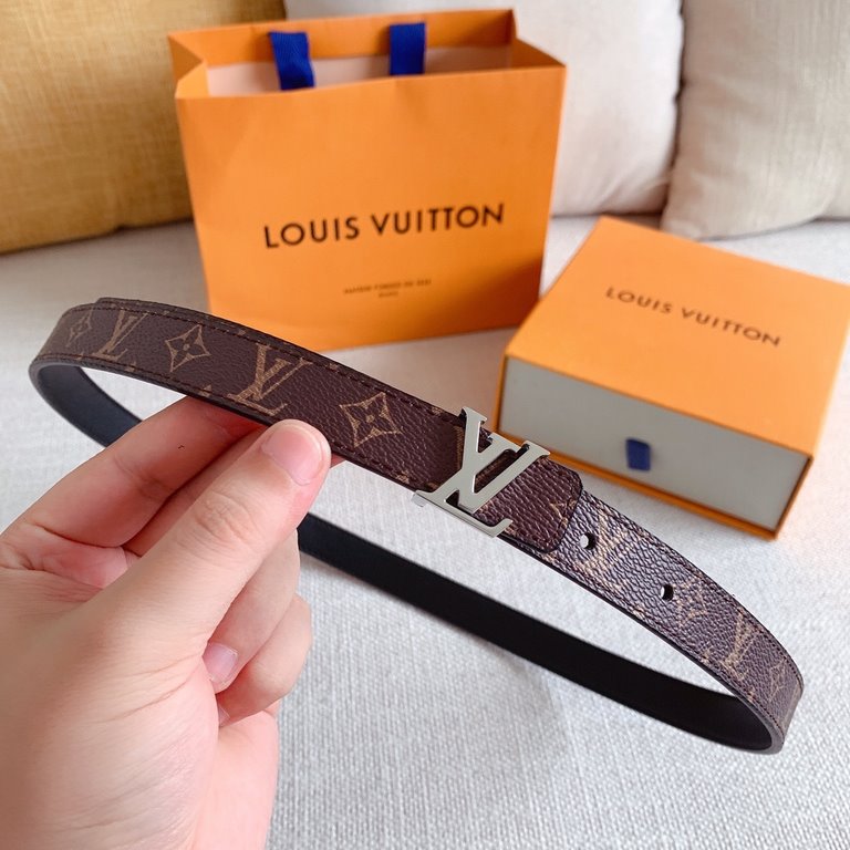 With a full set of packing gift box  Lv women's donkey brand classic single original quality, with a special counter buckle, width 2.0 high-end gas, head layer calf leather welcome to smash single, the original series of