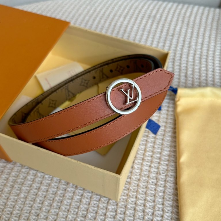 Donkey's new SS23 special limited   Women's belt Width 2cm Customized classic material lined with soft calf leather bottom New open molded logo buckle Multi-color   choice