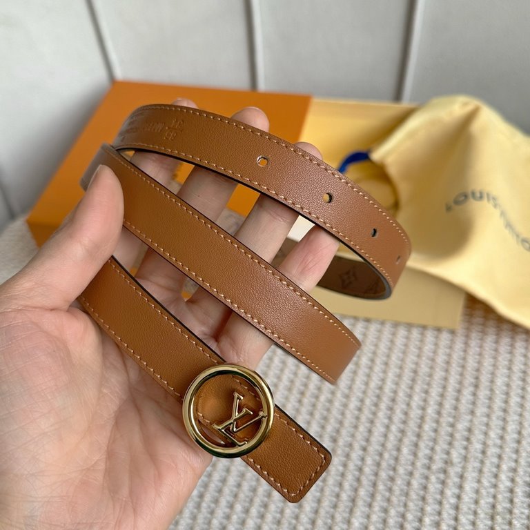 Donkey's new SS23 special limited   Women's belt Width 2cm Customized classic material lined with soft calf leather bottom New open molded logo buckle Multi-color   choice