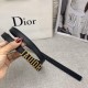 Dior official website synchronization Imported double-sided head layer calfskin leather original rough line design counter high-end quality with Dior exquisite Dior letter buckle Practical for spring, summer, fall and wi