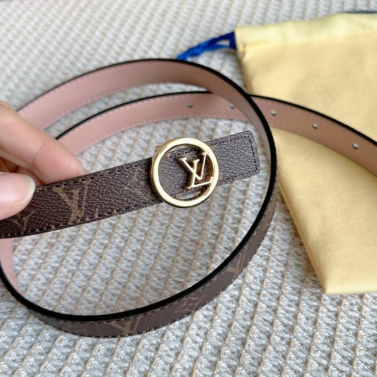 Donkey's new SS23 special limited   Women's belt Width 2cm Customized classic material lined with soft calf leather bottom New open molded logo buckle Multi-color   choice