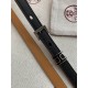 Hermès new Hermès POP-H series palm print black reverse gold brown belt and enamel buckle can be used as a belt waist seal combination thin belt 1.5cm small, beautiful than the previous big H good-looking not afraid of w