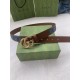 Women's Complete with gift box   G's new denim fabrics are interpreted through the lens of the Gucci aesthetic and emanate a strong brand identity. This belt is embellished with GG motifs throughout, incorporating a slig