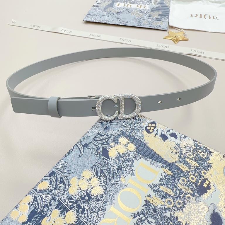 2.0cm Dior official website new. Double-sided head layer calf leather plain. Length 75.80.85.90.95.100... European size, the original customized beautifully drilled copper buckle [celebrate] [celebrate]