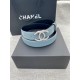 Width 3.0cm Chanel (Chanel) original touch grain cowhide support NFC chip official website link   scanning code verification, gold and silver color diamonds steel buckle.