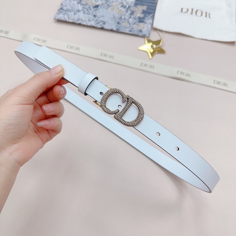 2.0cm Dior official website new. Double-sided head layer calf leather plain. Length 75.80.85.90.95.100... European size, the original customized beautifully drilled copper buckle [celebrate] [celebrate]