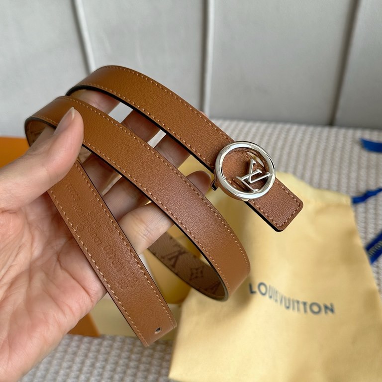 Donkey's new SS23 special limited   Women's belt Width 2cm Customized classic material lined with soft calf leather bottom New open molded logo buckle Multi-color   choice