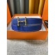 ~ Hermes new synchronized update, the original single generation purchase level, 24mm Belt body both sides of the imported original first-layer cowhide, pure steel new original buckle, the belt can be used on both sides 