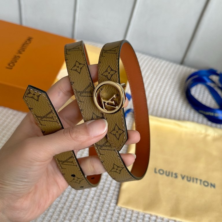 Donkey's new SS23 special limited   Women's belt Width 2cm Customized classic material lined with soft calf leather bottom New open molded logo buckle Multi-color   choice