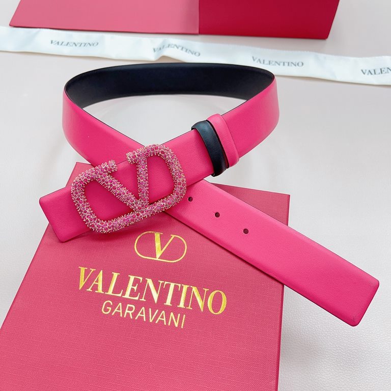 4.0cm Valentino New. Double-sided head layer calf leather. Length 75.80.85.90.95.100.105.110 European yards, original customized exquisite copper buckle [celebrate] [celebrate] [celebrate] [celebrate