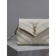 Loulou 20cm-WhiteY family classic explosive models! The most practical and versatile, imported Italian cowhide leather carefully crafted, feel great! The bag is ultra-lightweight, no sense of burden, countless stars and 