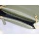 Olive Green Gold Buckle Caviar_woc small size envelope bag is coming, when it comes to envelope bag, this one from Y family must have the name! The whole bag is made of Italian cowhide leather with a three-dimensional sh