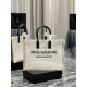 [Spot seconds to send]Rive Gauche Tote Bag, left bank shopping bag  , from custom linen material to hardware in to silk screen, every detail I demand perfection! zp purchased open mold customization, seriously, this is t