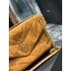 [In stock in secondsEarth Gold Buckle Frosted Model-               _ quilted lambskin bag, 100% lambskin production, soft and delicate feel, as if embracing the clouds   like feeling; classic Y family logo, chain and gro