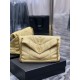 [In stock in secondsLight yellow with gold buttons-               _ quilted lambskin bag, 100% lambskin production, soft and delicate feel, as if embracing the clouds   like feeling; classic Y family logo, chain and grom