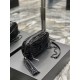 Black patent leather with black buckle_              Top imported cowhide leather camera bag, ZP open molded and typed to be exactly the same! Very delicate! With fashion tassel charm! Leather inside and outside, the bag