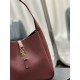 [Original LeatherLE 5A7 Underarm Bag This year's hot vintage underarm bag has been very popular, the leather is fine and smooth, the bag design is simple and high quality, the capacity is enough to use, lightweight and c