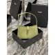 [In stock in seconds][Original Leather]   avocado green plain_SpringSummer 2022 New Underarm Bag Le5A7 BagStrongly recommend   one of this year's treasure bags! Minimalist shape   metal logo Buckle closure design Adjusta