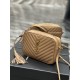 [New Version]Lou camera bag_caramel gold buckleTop imported Italian cowhide camera bag, Hong Kong purchased zp open molding and typing, to do exactly the same! Very delicate! Adjustable shoulder strap with fashion tassel