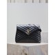 [Black Gold ButtonLouLou_LargeLook at a glance to fall into the large bag   self-weight sense of light capacity is very large Imported Italian delicate cowhide, flap magnetic buckle design is convenient and safe Various 