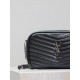 Black silver buckle cowhide-Lou mini bag new camera bagcrossbody bag!The Lou_ series camera bag is a unique interpretation of the French aesthetic! Soft cowhide leather material is very texture, small and exquisite, espe