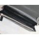 Black Silver Buckle Caviar_woc small size envelope bag is coming, when it comes to envelope bag, this one from Y family must have the name! The whole bag is made of Italian cowhide leather, with a three-dimensional shape