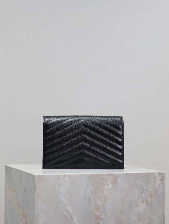 Black Silver Buckle Caviar_woc small size envelope bag is coming, when it comes to envelope bag, this one from Y family must have the name! The whole bag is made of Italian cowhide leather, with a three-dimensional shape