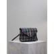 Loulou 20cm-Colorful tweed with cowhide leatherY's classic style! The most practical and versatile, imported Italian cowhide leather carefully crafted, feel great! The bag is ultra-lightweight, not the slightest sense of