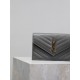 Gray Gold Button Caviar_woc small size envelope bag is coming, when it comes to envelope bag, this one from Y family must have the name! The whole bag is made of Italian cowhide leather, with a three-dimensional shape an