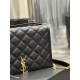 Becky_26cm Black#Becky quilted lambskin chain bag.This bag is one of the most beautiful pieces in the Love at First Sight collection! The diamond-shaped quilted pattern gives off a diamond-like luster! The gold Y logo st