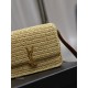 straw woven bag fast fallSOLFERINO BOX_Weaving bag to la~!Full of artistic atmosphere , Raffia grass weaving is very solid, super texture, French lazy wind, daily with private clothes will not be wrong single product, im