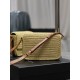 straw woven bag fast fallSOLFERINO BOX_Weaving bag to la~!Full of artistic atmosphere , Raffia grass weaving is very solid, super texture, French lazy wind, daily with private clothes will not be wrong single product, im