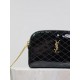 Black gold buckle patent leather-GABY_Chain BagY this shell bag is too good looking Soft and comfortable lambskin, very vintage flavor is also very texture, curved shape exquisite craftsmanship! You can put your keys, li