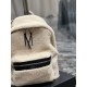 [In stock in seconds] Shoulder bag arrived_Small size lamb's woolThe feeling of fall and winter to la ~ fur one warm!Counter limited launch Crafted to create this backpack, imported Italian lamb's wool, very obvious text