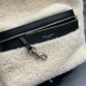 [In stock in seconds] Shoulder bag arrived_Small size lamb's woolThe feeling of fall and winter to la ~ fur one warm!Counter limited launch Crafted to create this backpack, imported Italian lamb's wool, very obvious text