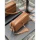 [New Version]Lou camera bag_brown gold buckleTop imported Italian cowhide camera bag, Hong Kong purchased zp open molded version, do exactly the same! Very delicate! Adjustable shoulder strap with fashion tassel pendant!