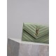 Avocado Green Gold Button Caviar _woc small size envelope bag is coming, when it comes to envelope bag, this one from Y family must have the name! The whole bag is made of Italian cowhide leather with a three-dimensional