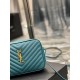 [In Stock Seconds]    Camera Bag_ Turquoise Green Gold BuckleTop imported Italian cowhide camera bag, Hong Kong purchased zp open molding and typing, to do exactly the same! Very delicate! Adjustable shoulder strap with 