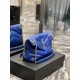 [In stock in secondsElectric Blue with Gold Buckle-            Size 29x17x11cmModel 577476