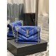 [In stock in secondsElectric Blue with Gold Buckle-            Size 29x17x11cmModel 577476