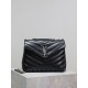 Loulou 23cm-Black with Silver BuckleY family classic explosive models! The most practical and versatile, imported Italian cowhide leather carefully crafted, feel great! The bag is ultra-light weight, no sense of burden, 