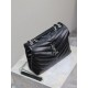 Loulou 23cm-Black with Silver BuckleY family classic explosive models! The most practical and versatile, imported Italian cowhide leather carefully crafted, feel great! The bag is ultra-light weight, no sense of burden, 