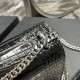 [In stock in seconds]              #Black with silver buckle #Unbeatable classic crocodile print sunset bag! Out for such a long time the heat is still unabated, it can be seen that it is loved to an extraordinary degree