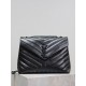 Loulou 32cm-Black with Black BuckleY family classic explosive models! The most practical and versatile, imported Italian cowhide leather carefully crafted, feel great! The bag is ultra-light weight, no sense of burden, c