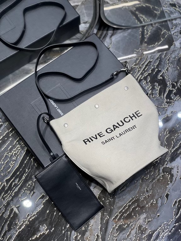 [In stock in seconds][            ]Counter the latest RIVE GAUCHE French linen bucket bag, simple atmospheric modeling is definitely a street shoot explosion, Rose is also using Oh! The body of the bag is made of importe