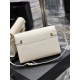 [In stock in seconds]             Cream_White_ Manhattan Manhattan baguette bag counter revamped the latest version of the full leather interior, calling out a sense of high class! It is a change from the previous classi