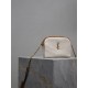 Canvas with Cowhide Gold Buckle-GABY_Chain BagY this shell bag is too good looking Soft and comfortable lambskin, very vintage flavor is also very texture, curved shape exquisite craftsmanship! You can put your keys, lip