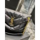 [In stock in seconds]Black with gold buttons-               _ quilted lambskin bag, 100% lambskin production, soft and delicate feel, as if embracing the clouds   like feeling; classic Y family logo, chain and grommet ha